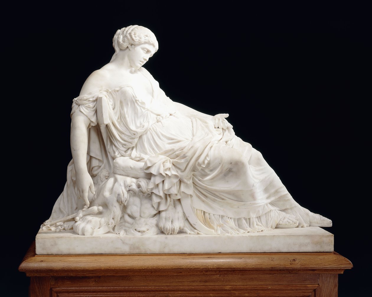 Lucrezia, av Jean Baptiste Auguste Clesinger