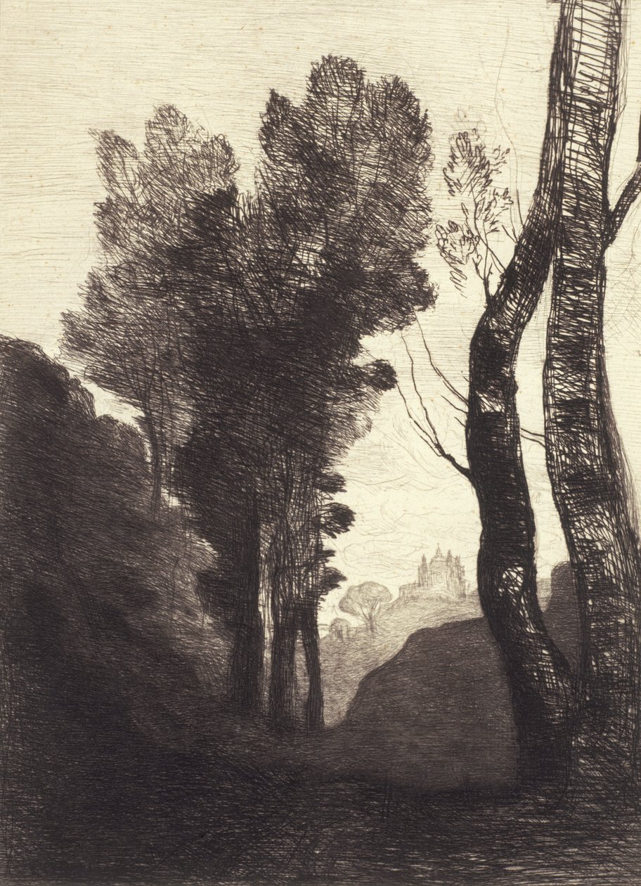 Romas omgivelser, 1866 av Jean Baptiste Camille Corot