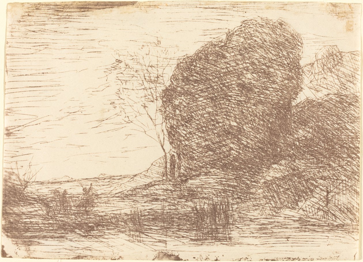 Festen til Pan La Fete de Pan, 1860. av Jean Baptiste Camille Corot