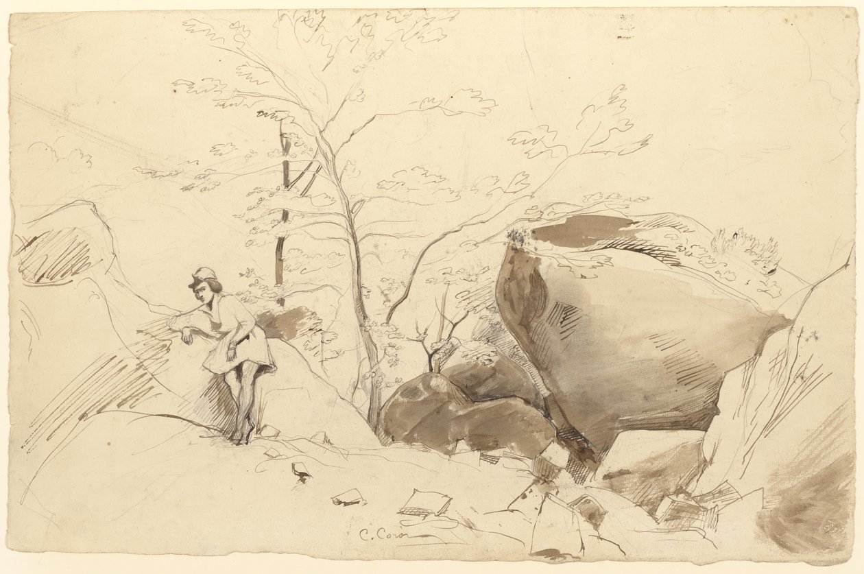  av Jean Baptiste Camille Corot