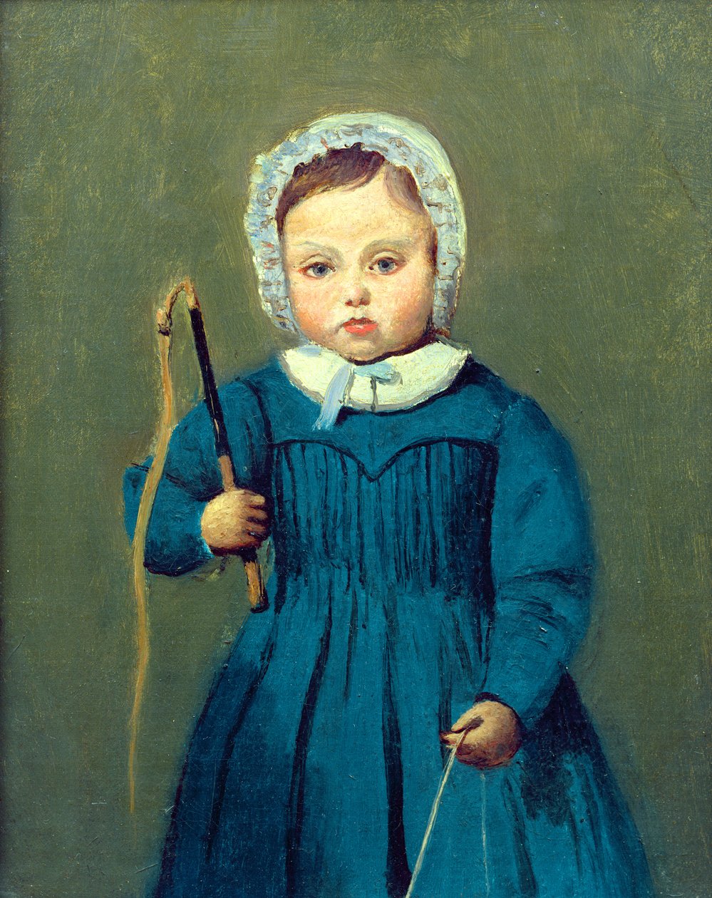 Louis Robert (1841-77) ca. 1843-44 av Jean Baptiste Camille Corot