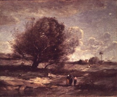 Minner om Picardie av Jean Baptiste Camille Corot