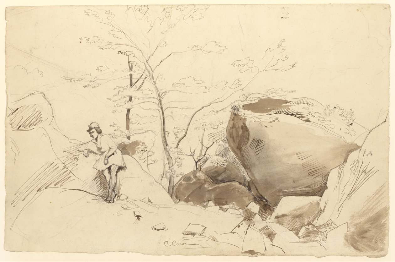  av Jean Baptiste Camille Corot
