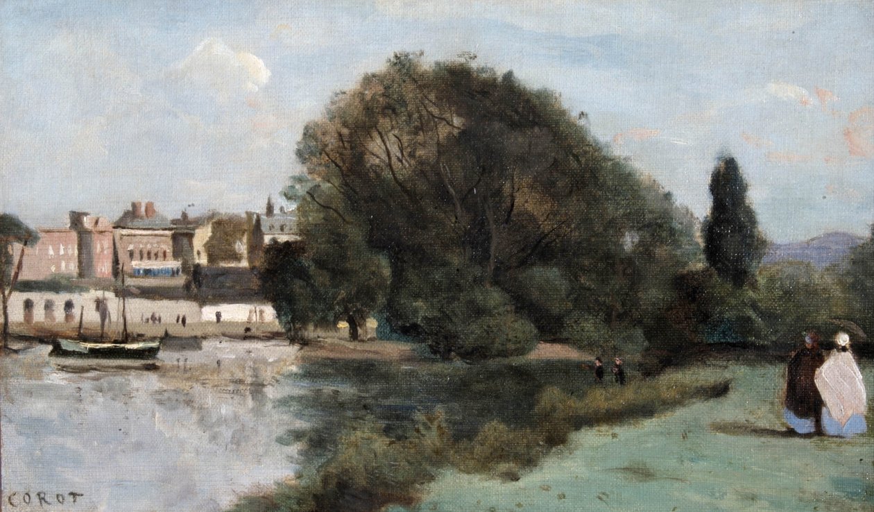 Richmond, nær London, 1862 av Jean Baptiste Camille Corot