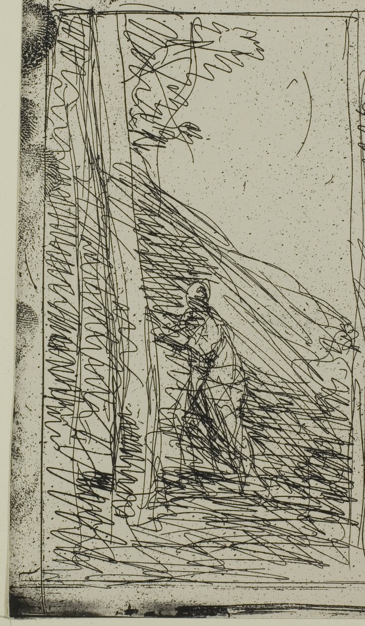 Skrible av Jean Baptiste Camille Corot