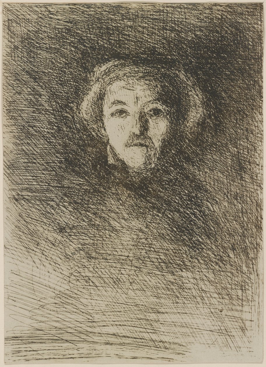 Selvportrett av Jean Baptiste Camille Corot