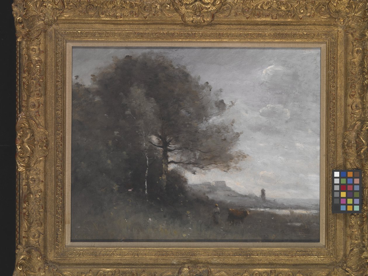 Suvenir fra Italia (olje på lerret) av Jean Baptiste Camille Corot