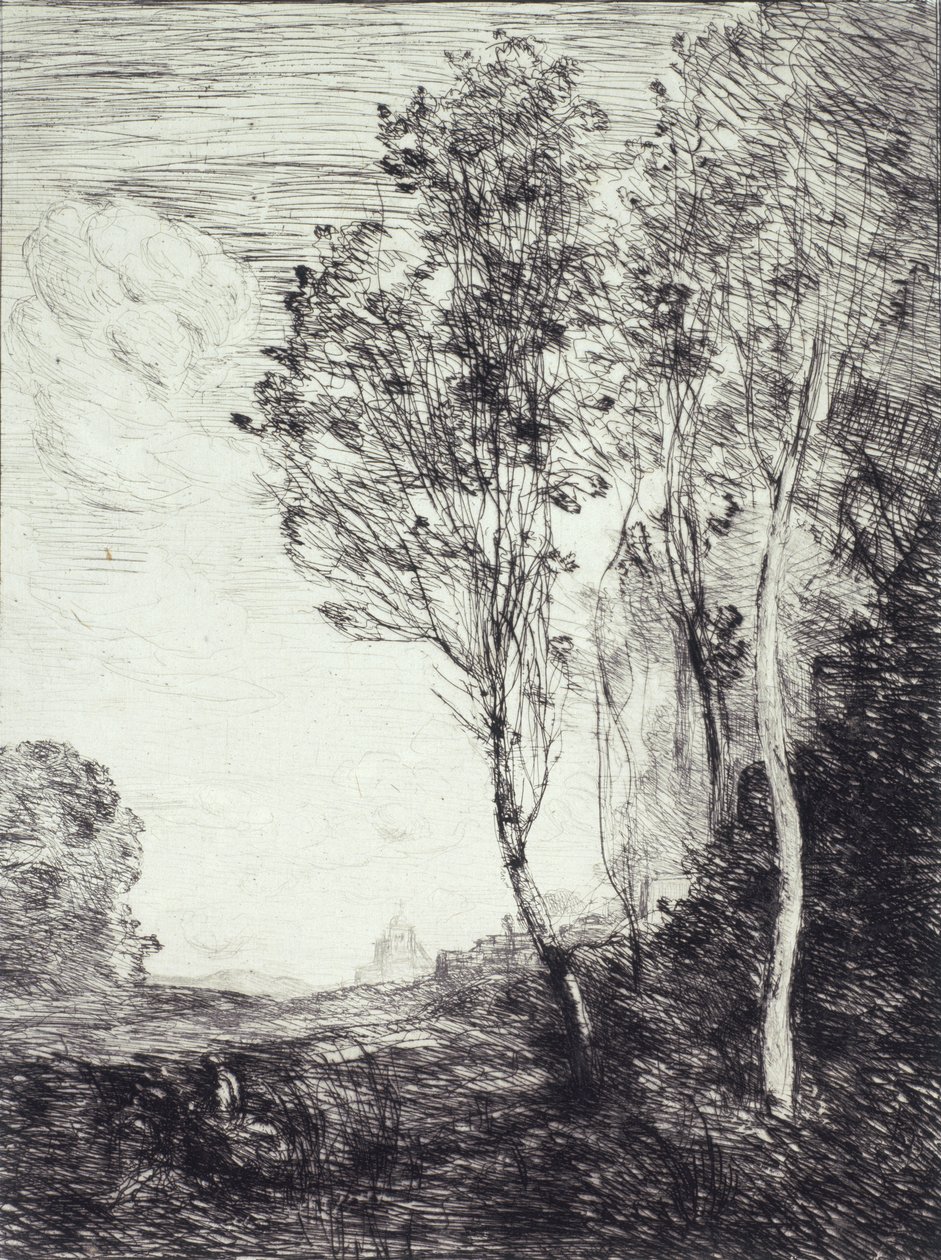 Suvenir fra Italia av Jean Baptiste Camille Corot