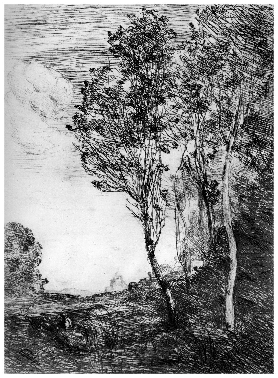 Souvenir dItalie, c1815-1865, 1924 av Jean Baptiste Camille Corot