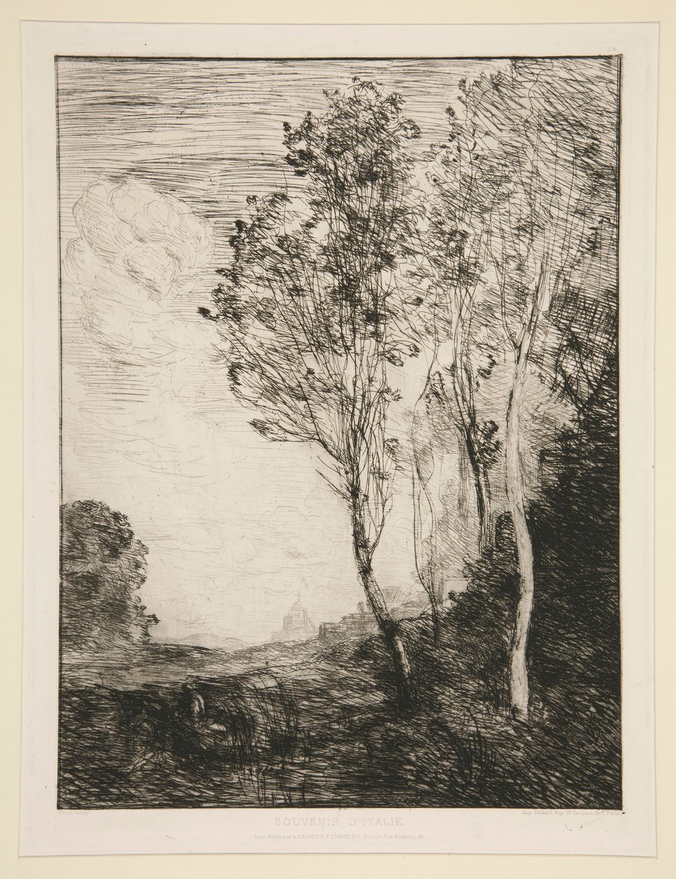 minne om av Jean Baptiste Camille Corot