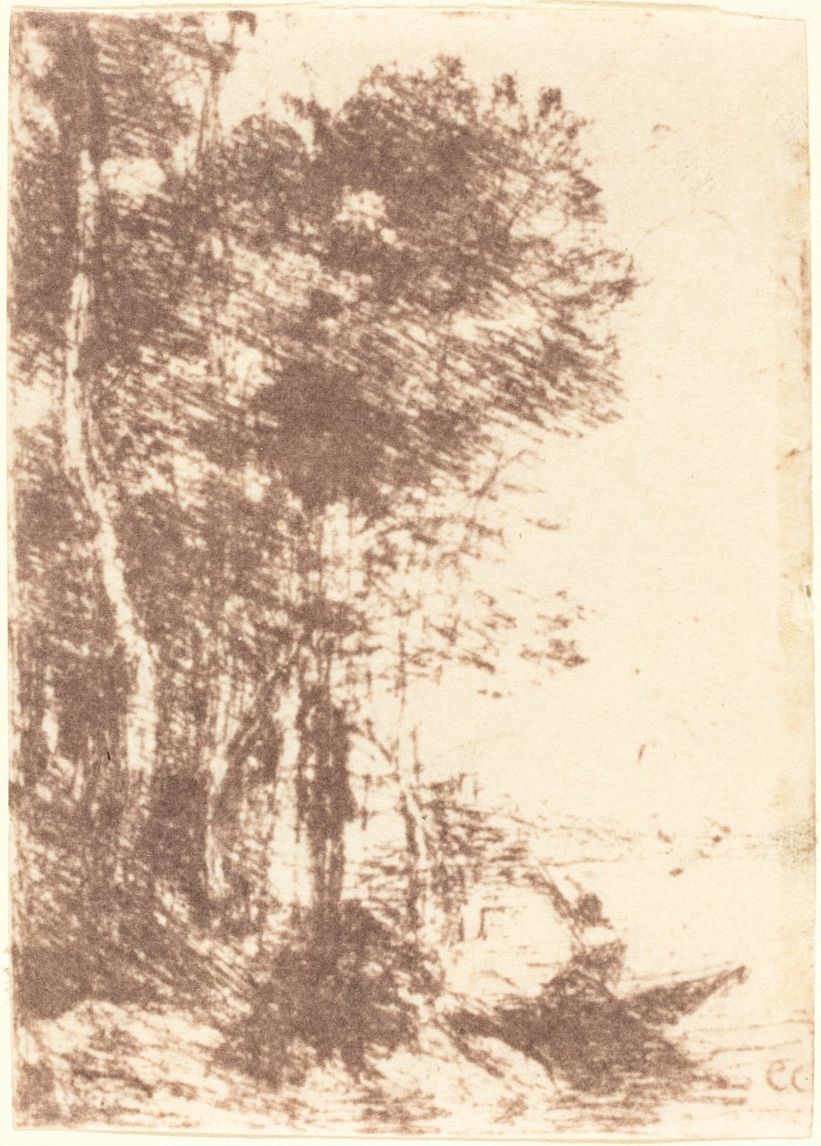 Suvenir fra Fampoux av Jean Baptiste Camille Corot