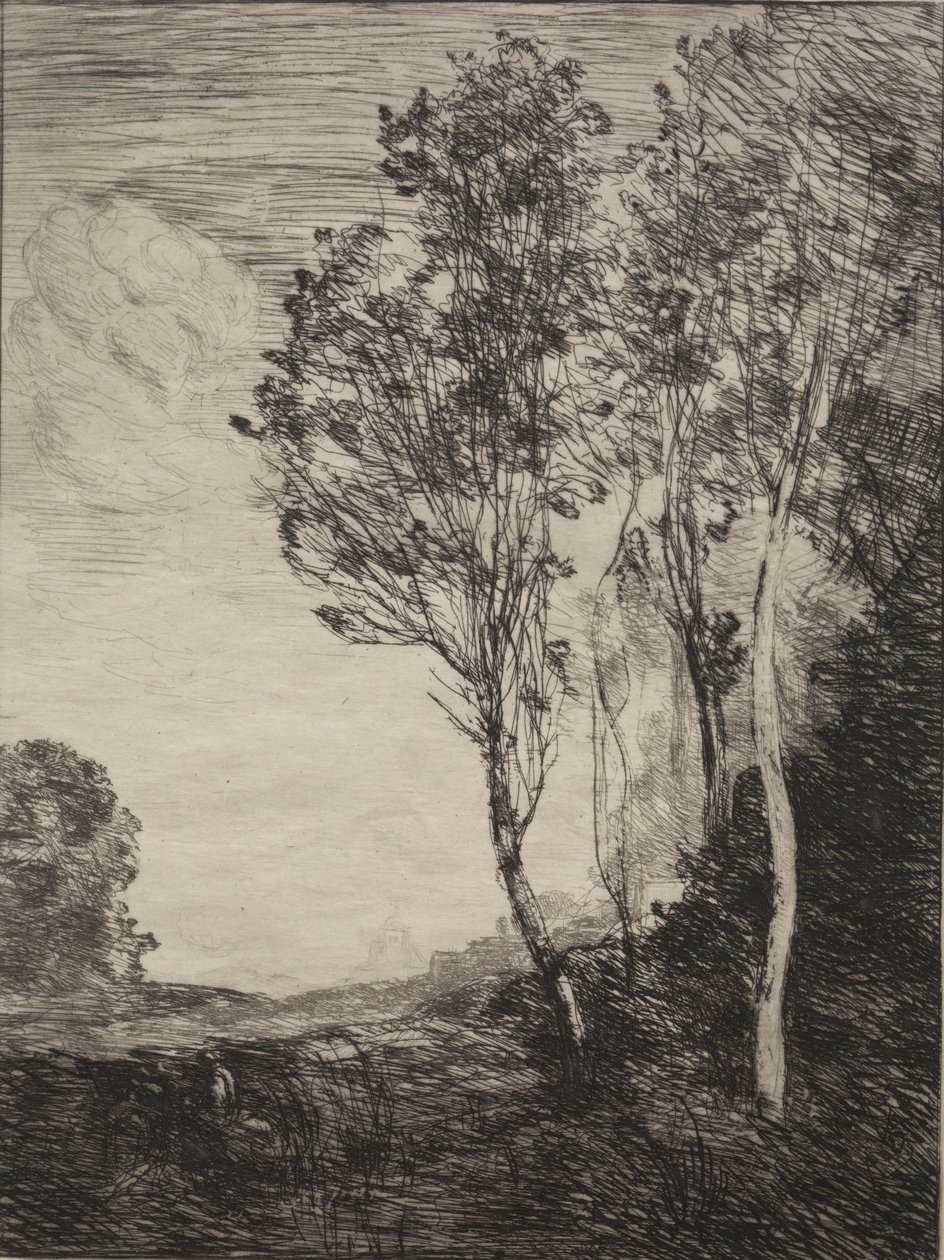 Suvenir fra Italia, 1866. av Jean Baptiste Camille Corot