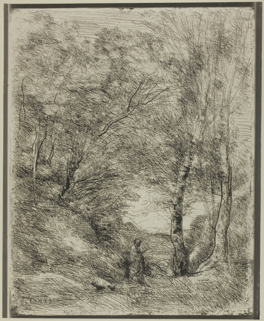 Hagene til Horace av Jean Baptiste Camille Corot