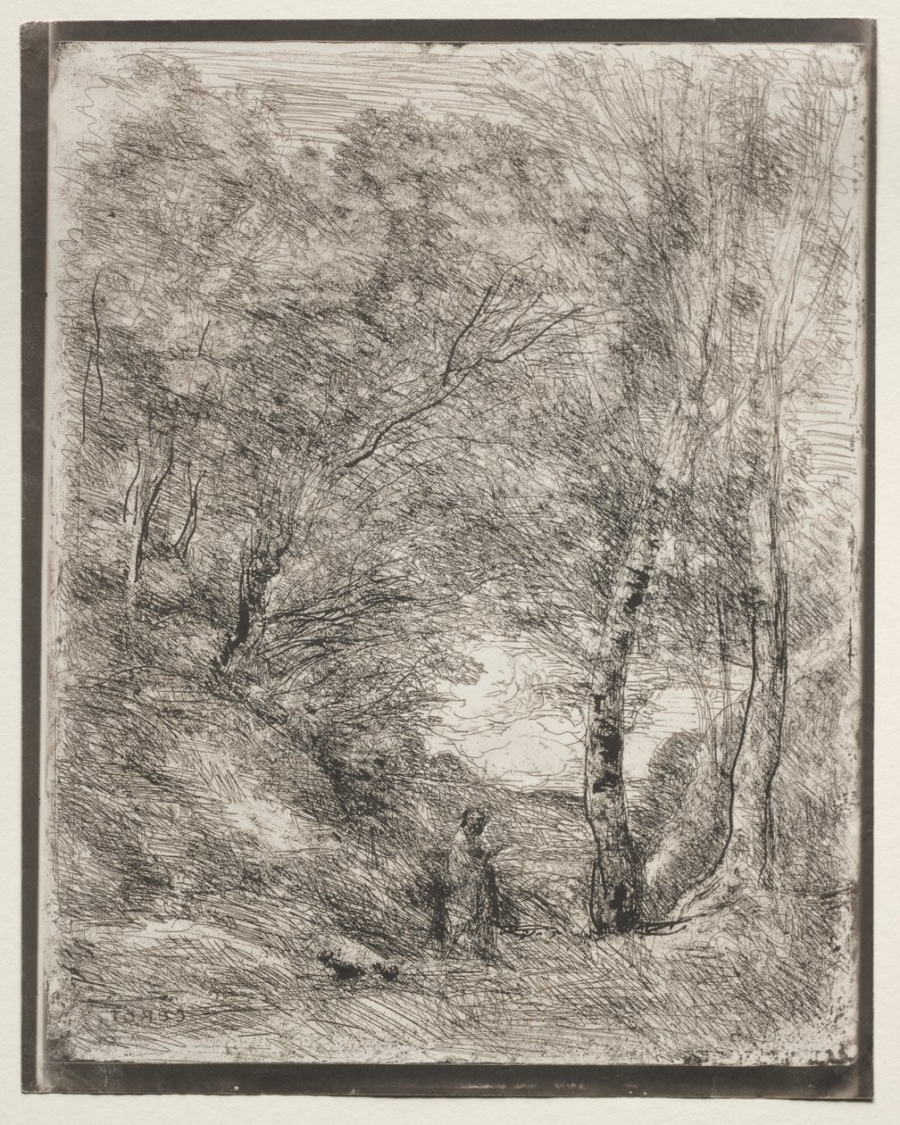 Hagene til Horace av Jean Baptiste Camille Corot