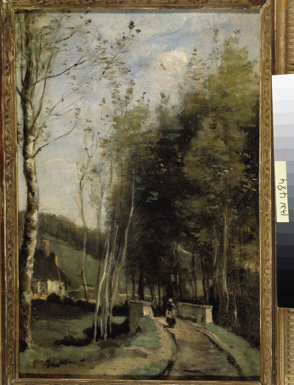 Den lille broen (olje på lerret) av Jean Baptiste Camille Corot