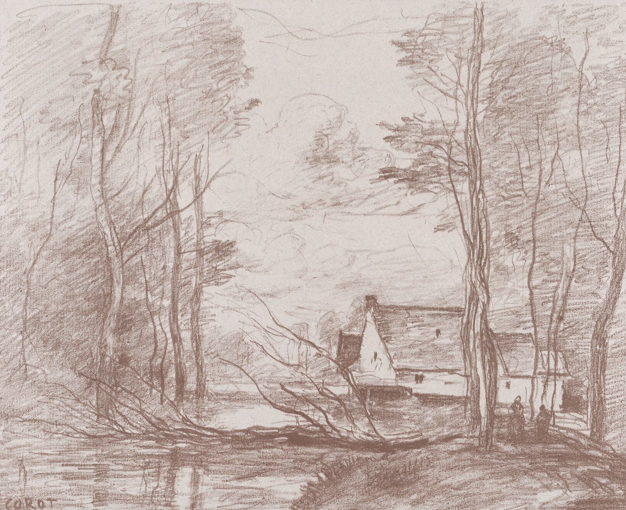 The Mill at Cuincy, Near Douai, 1871-72.    1155485   no       norwegian Successfully Translated  Original: The Estuary, mid 19th century Translat: The Estuary, mid 19th century 1180978 no norwegian Successfully Translated Original: Beursgebouw in Schiedam av Jean Baptiste Camille Corot