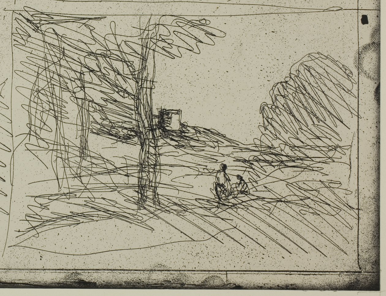 Tårnet til Henry VIII av Jean Baptiste Camille Corot