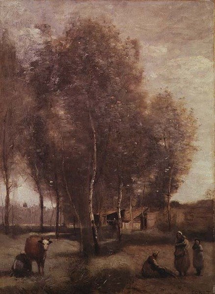 v av Jean Baptiste Camille Corot