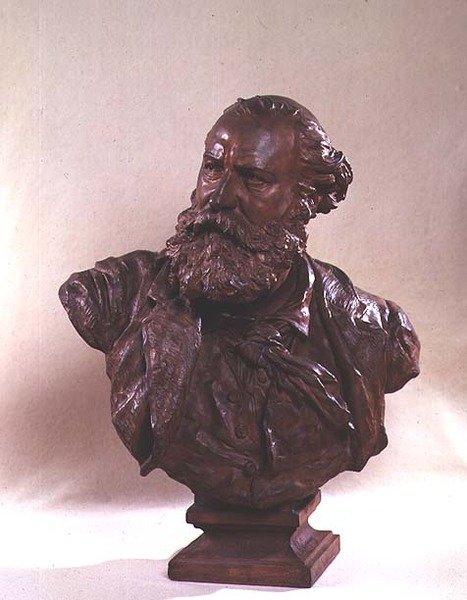 Byste av Charles Gounod (1818–93) ca. 1874 (bronse) av Jean Baptiste Carpeaux