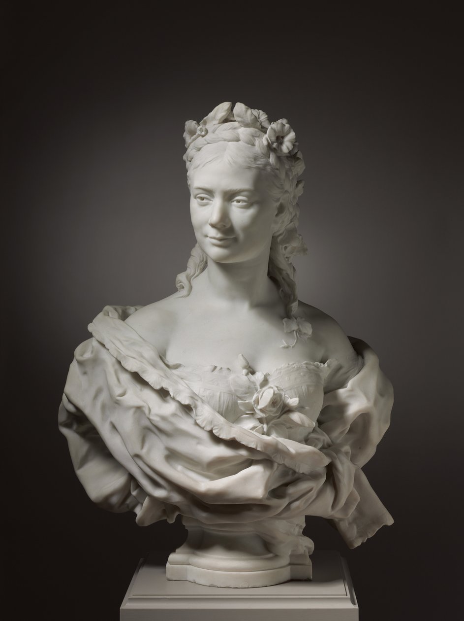 Byste av en dame av Jean Baptiste Carpeaux