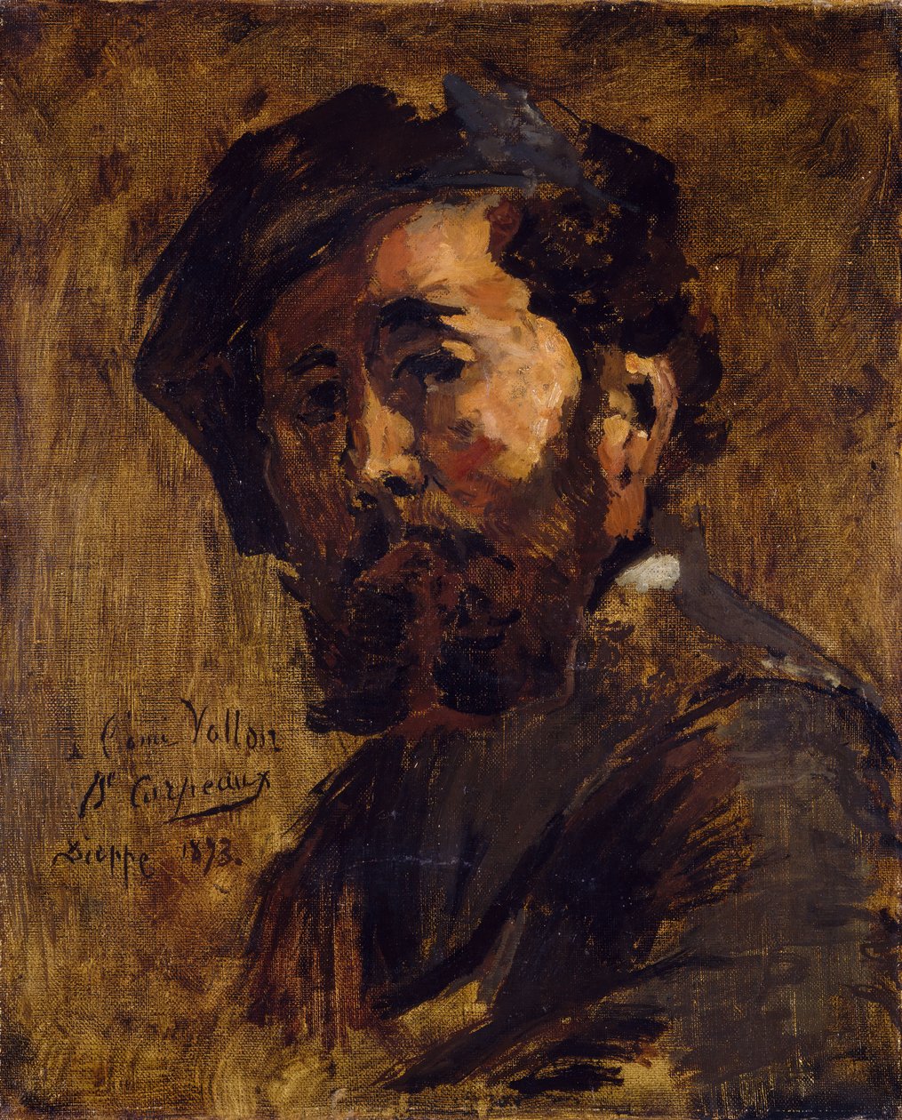 Portrett av Antoine Vollon 1833-1900, 1873. av Jean Baptiste Carpeaux