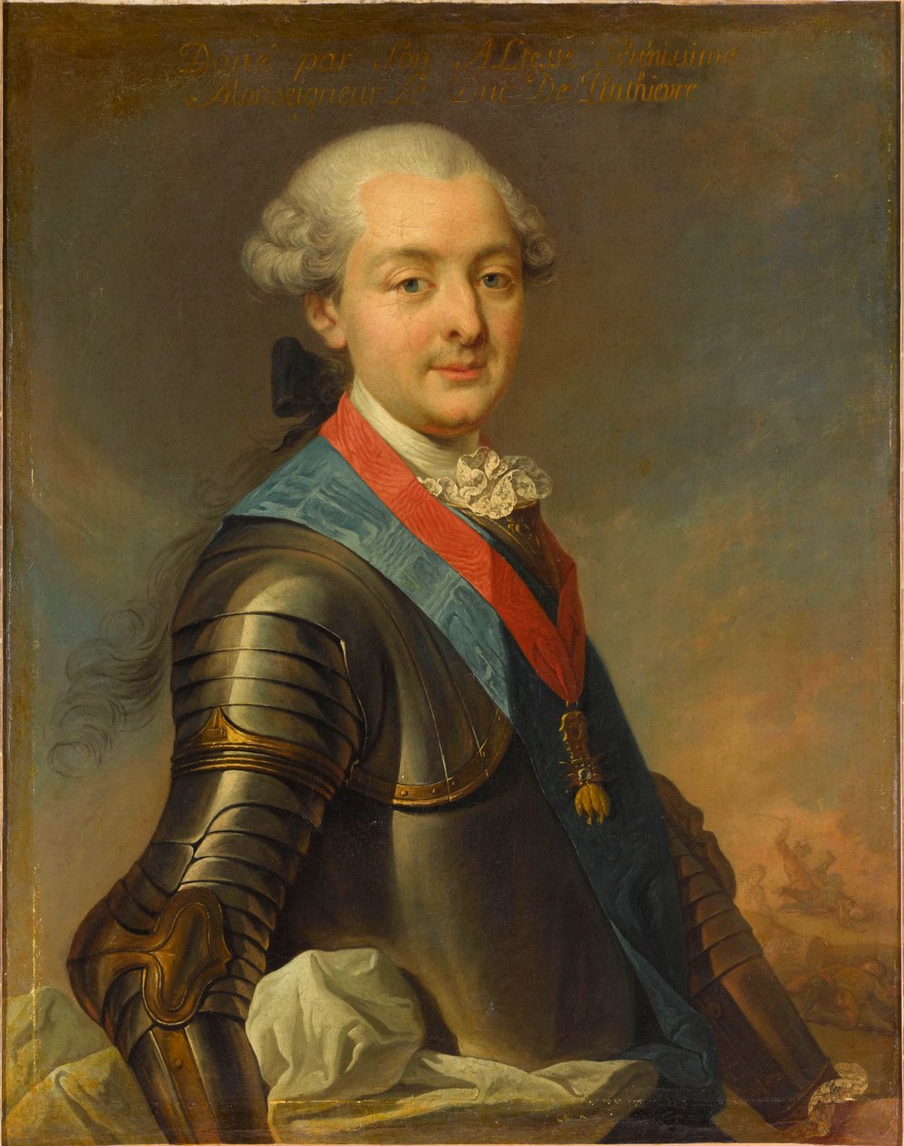 Louis Jean Marie de Bourbon, hertug av Penthievre 1725-1793, ca 1760. av Jean Baptiste Charpentier