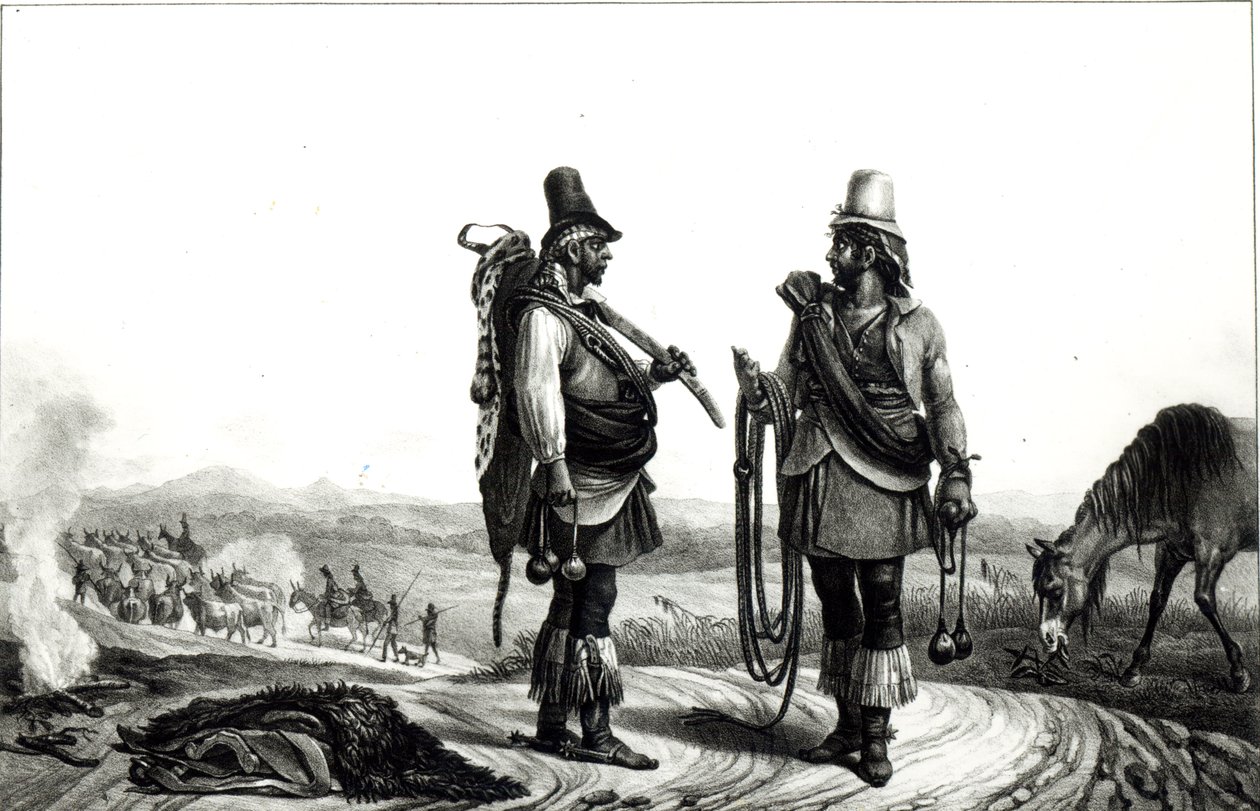 Charrua-indianere fra 