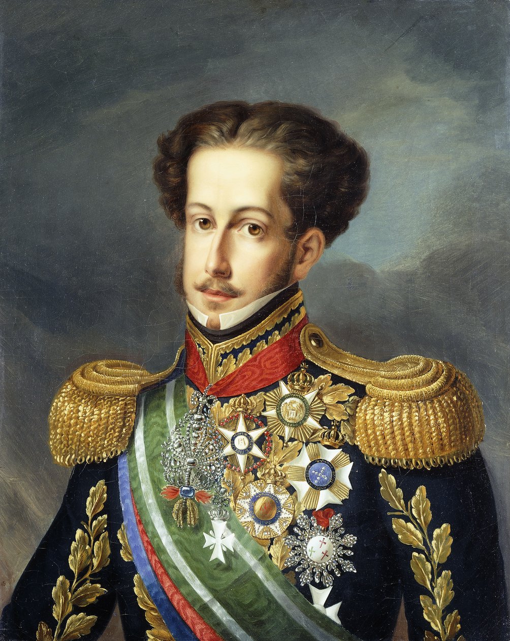 Dom Pedro I, keiser av Brasil, ca. 1816 av Jean Baptiste Debret
