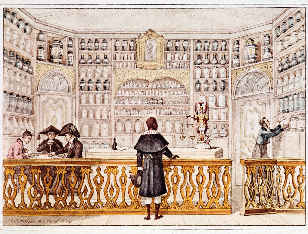 Apotekeren (trykk av Jean Baptiste Debret