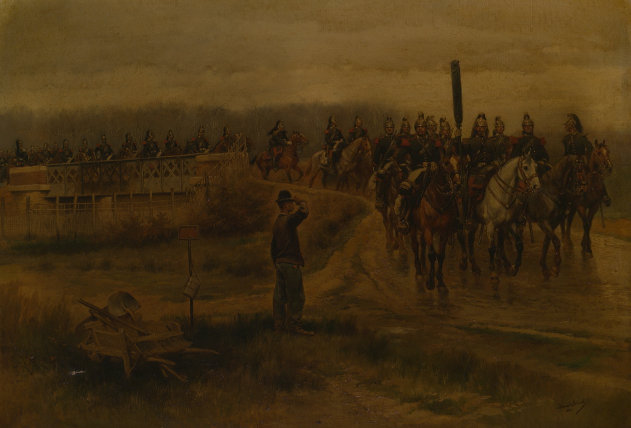Mitt gamle regiment av Jean Baptiste Edouard Detaille