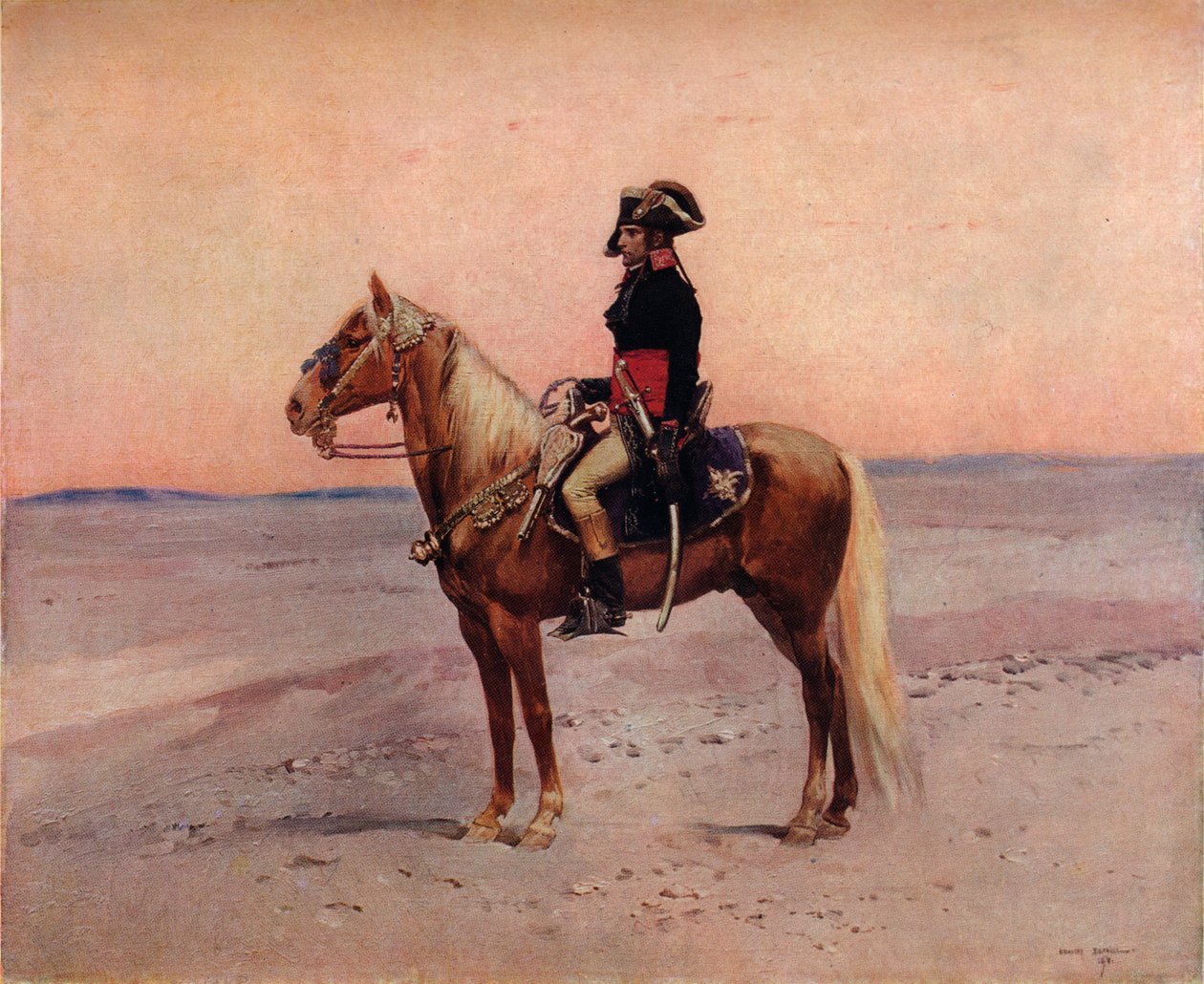 Napoleon i Egypt, 1800-tallet av Jean Baptiste Edouard Detaille