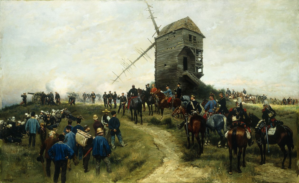 Minner om de store manøvrene, 1879 av Jean Baptiste Edouard Detaille