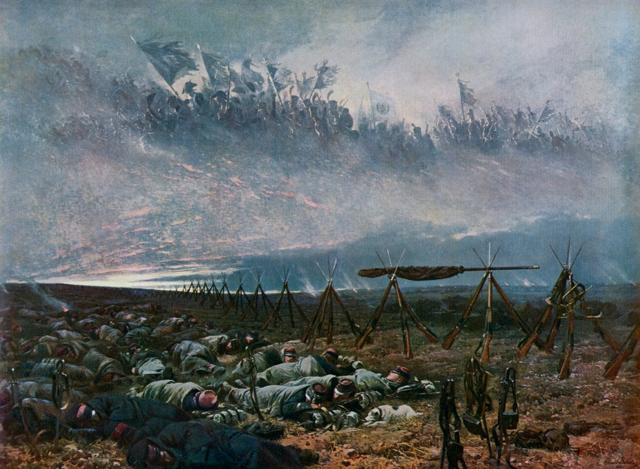 Drømmen, 1888, 1912. av Jean Baptiste Edouard Detaille