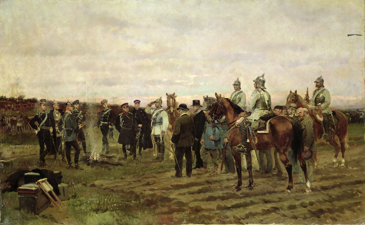 Gislene: Suvenir fra 1870-71-kampanjen, 1878 av Jean Baptiste Edouard Detaille