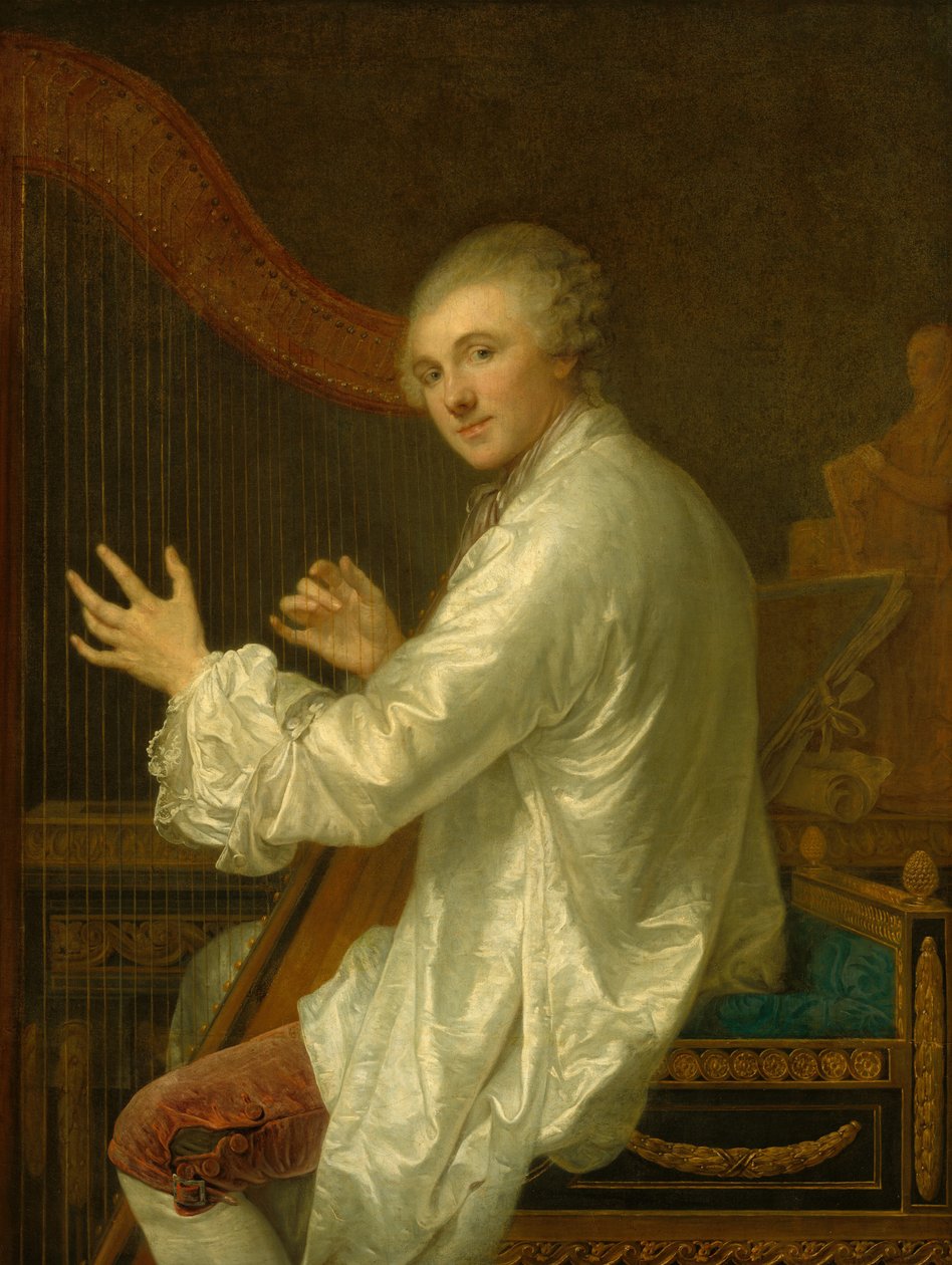 Ange Laurent fra La Live de Jully, sannsynligvis 1759. av Jean Baptiste Greuze