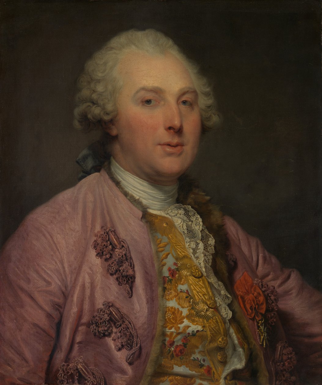 Charles Claude de Flahaut 1730-1809, greve av Angiviller, 1763. av Jean Baptiste Greuze