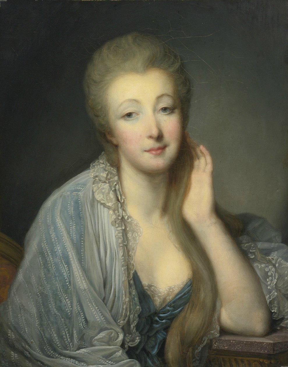 Jeanne Bécu, grevinne Du Barry 1743-1793 av Jean Baptiste Greuze