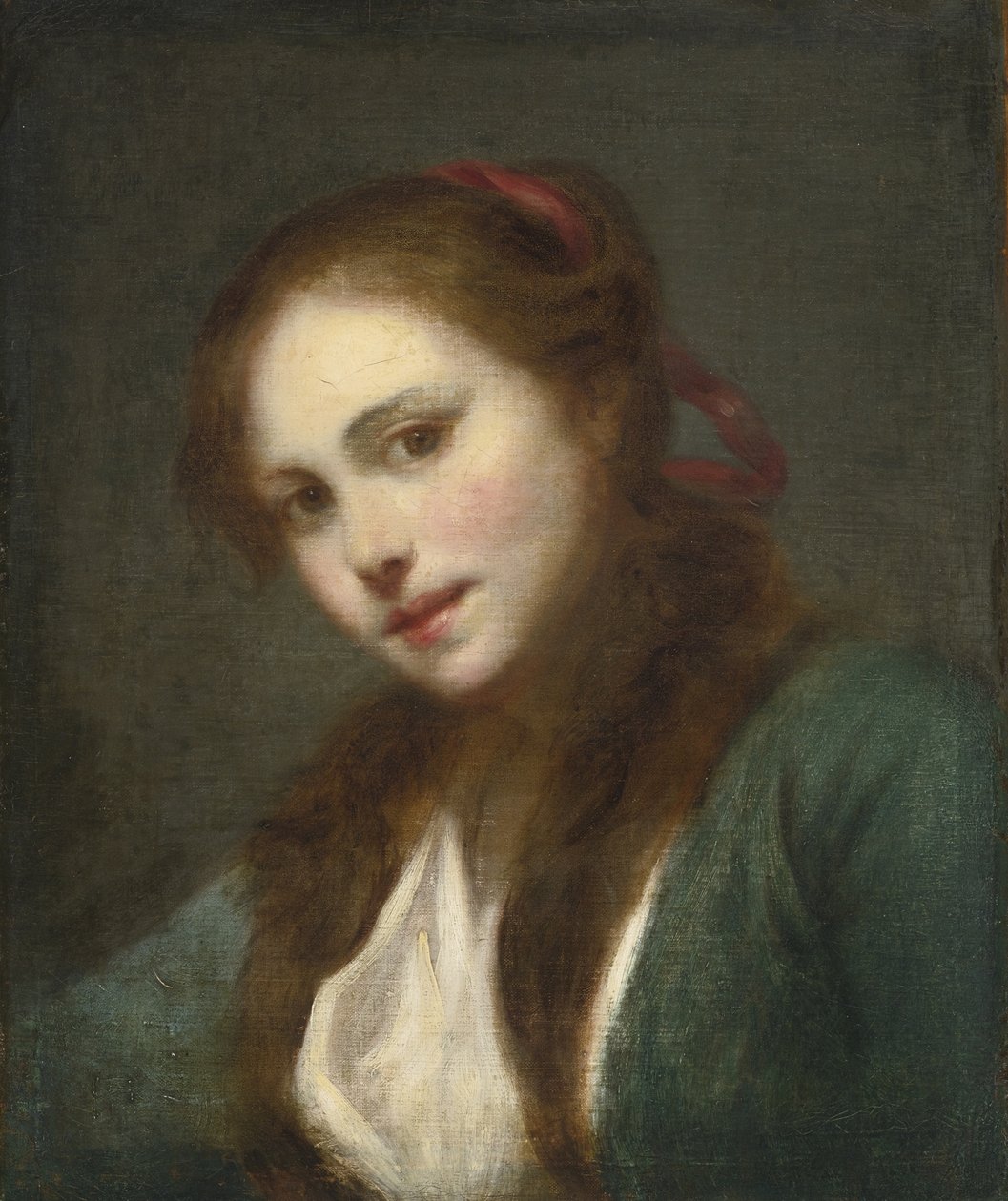 La Polonaise En polsk skjønnhet av Jean Baptiste Greuze