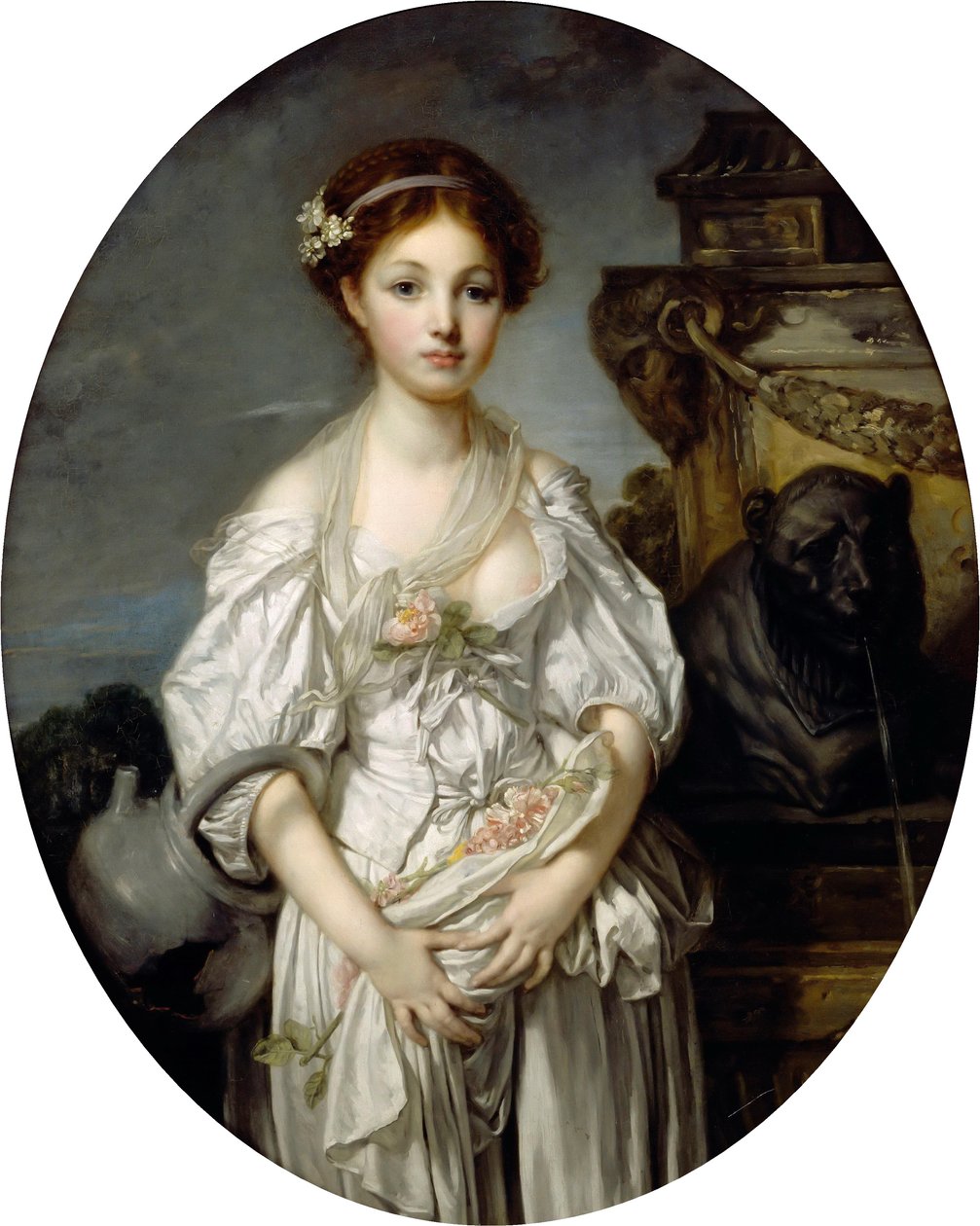 Den ødelagte kannen av Jean Baptiste Greuze
