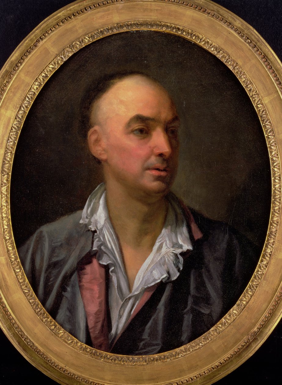 Portrett av Denis Diderot av Jean Baptiste Greuze