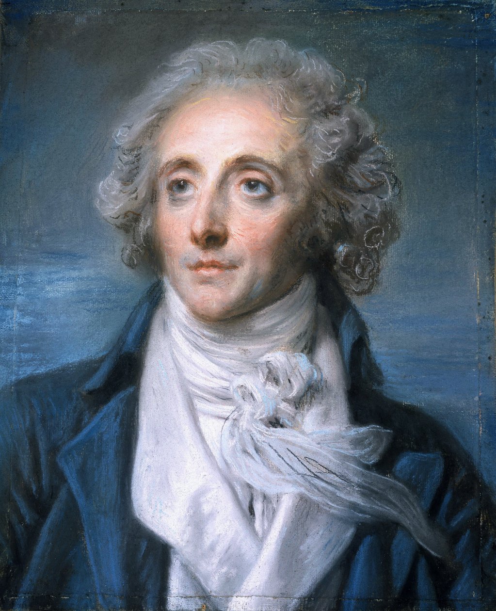 Portrett av Nicolas-Pierre-Baptiste Anselme, kalt eldste baptist av Jean Baptiste Greuze