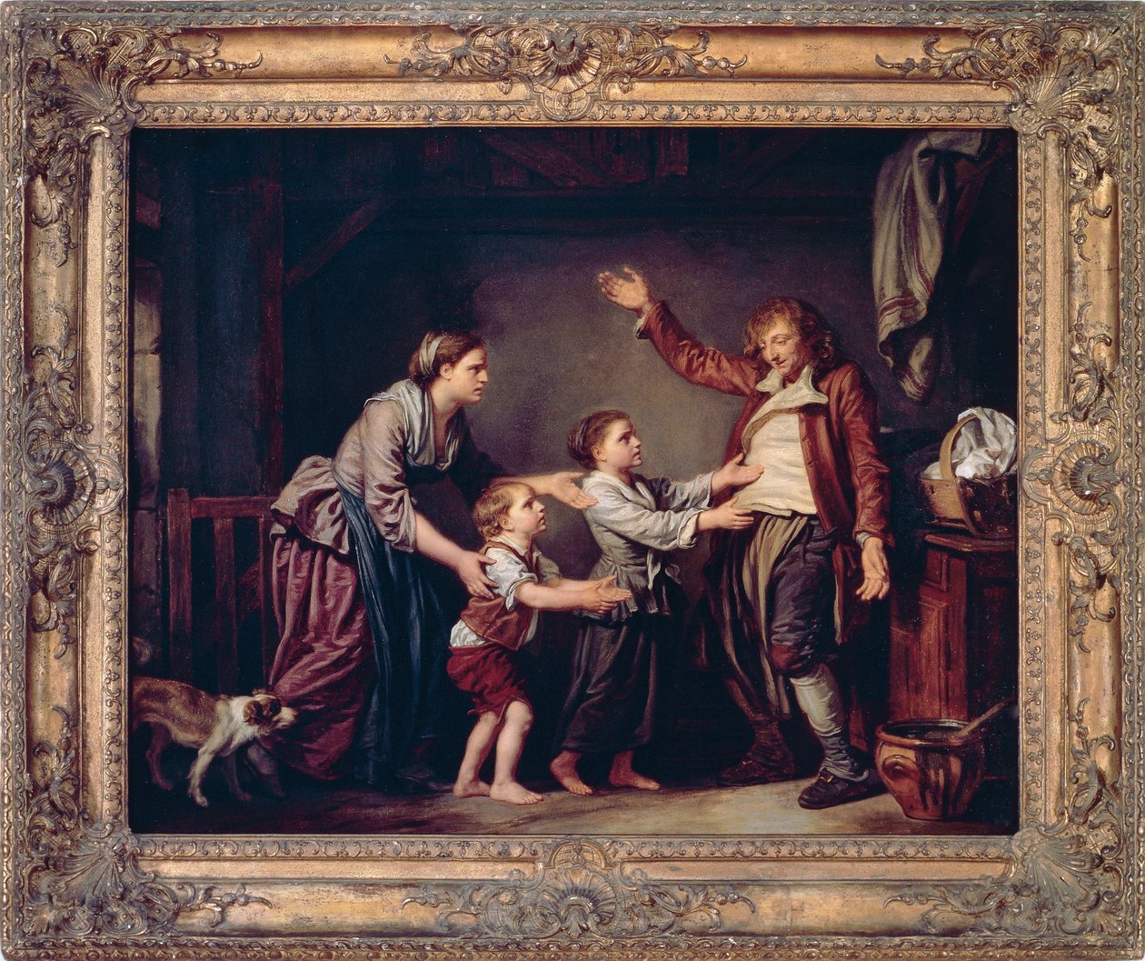 Fullkomnes retur, av Jean-Baptiste Greuze (1725-1805) av Jean Baptiste Greuze