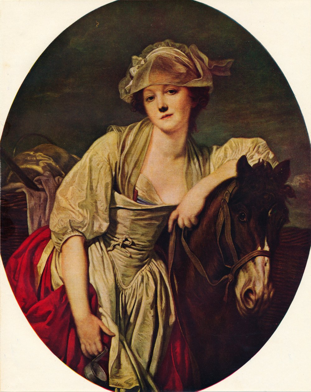 The Milkmaid, 1700-tallet, 1938 av Jean Baptiste Greuze