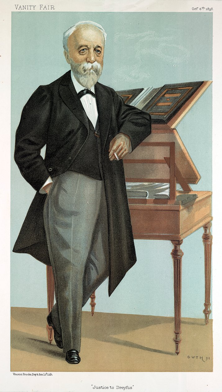 Rettferdighet til Dreyfus, 1898 av Jean Baptiste Guth