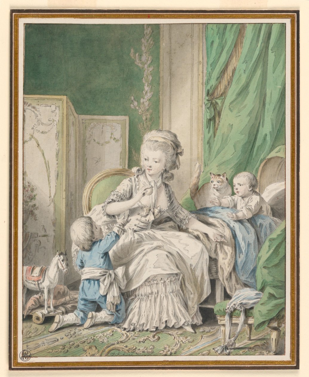 Mother and Two Children in a Boudoir   1258103   no       norwegian Successfully Translated  Original: Maria met kind Translat: Maria met kind 1356134 no norwegian Successfully Translated Original: Ruïnes van de Thermen van Caracalla te Rome Bouwwerken uit av Jean Baptiste Huet