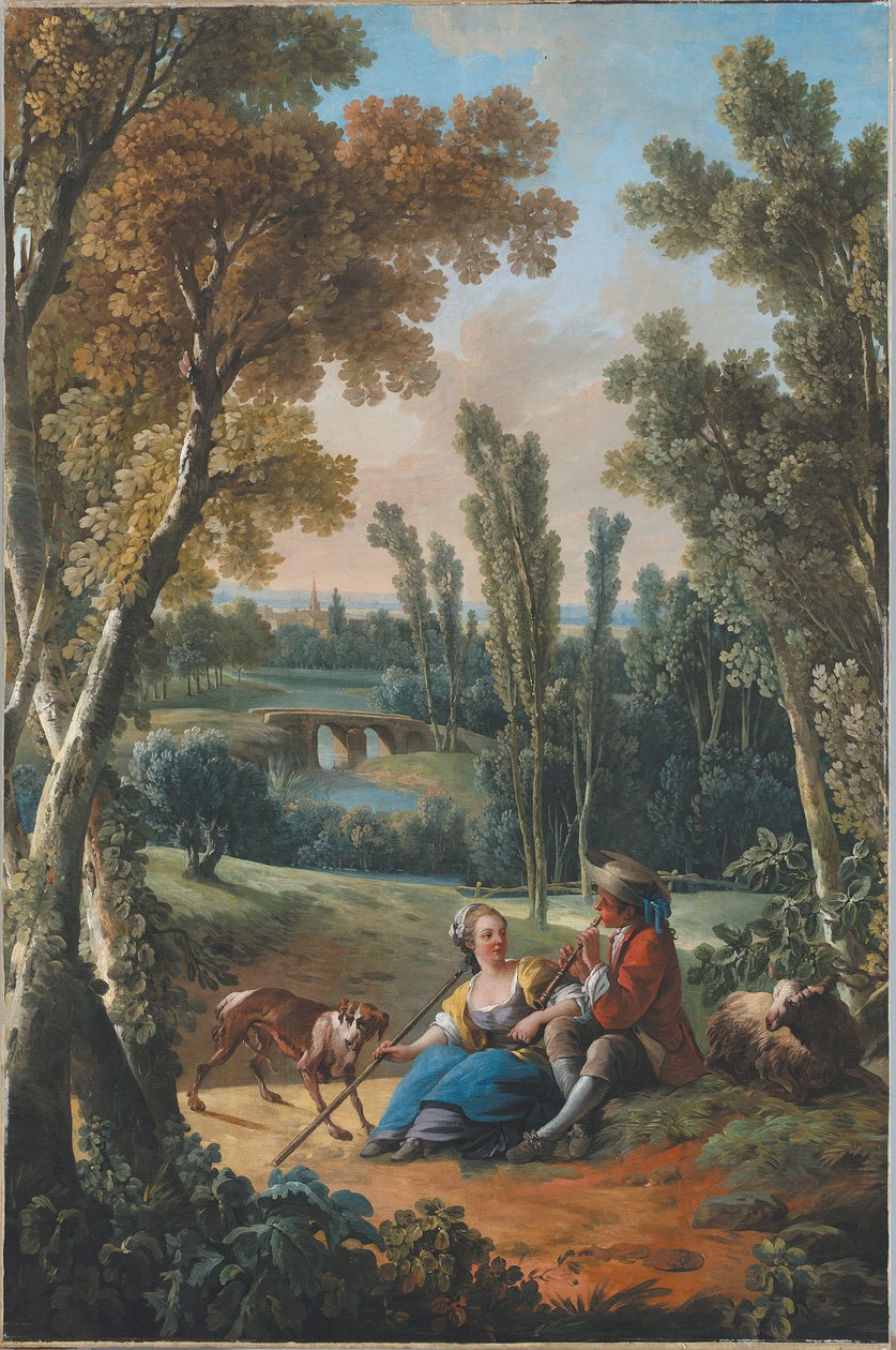 Fløytetimen av Jean Baptiste Huet