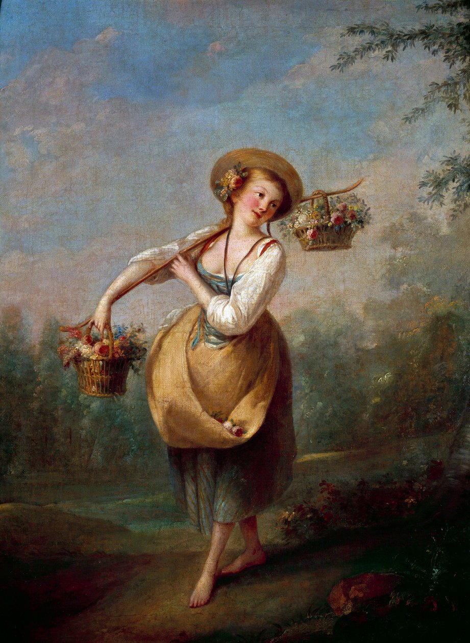 Ibex-maleriet av Jean Baptiste Huet (1745-1811) Paris fra 1700-tallet, Musee Cognacq Jay av Jean Baptiste Huet