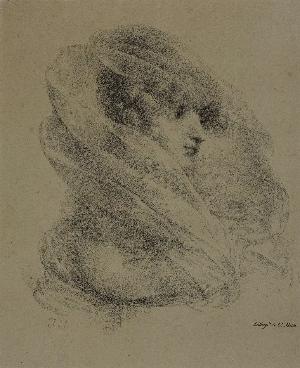 Fru Ledieu av Jean-Baptiste Isabey
