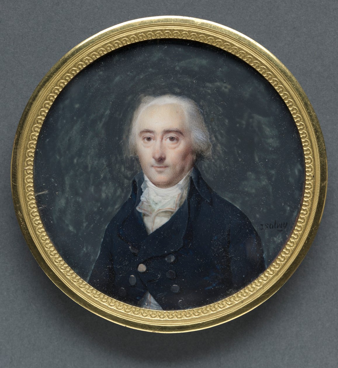 Portrett av en mann, tidlig på 1790-tallet. av Jean Baptiste Isabey