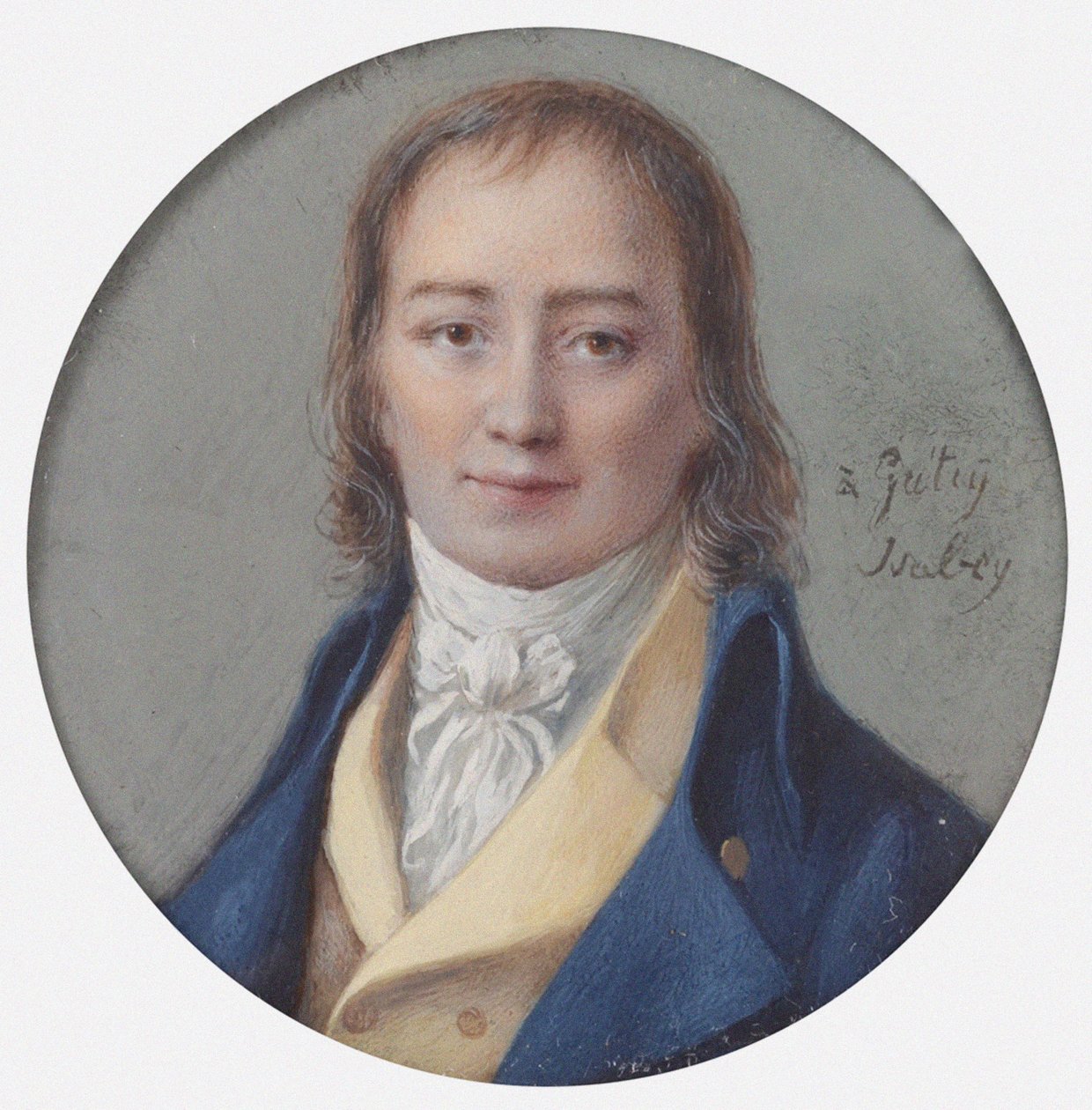 Portrett av komponisten André Ernest Modeste Grétry 1741-1813, 1786-1788. av Jean Baptiste Isabey